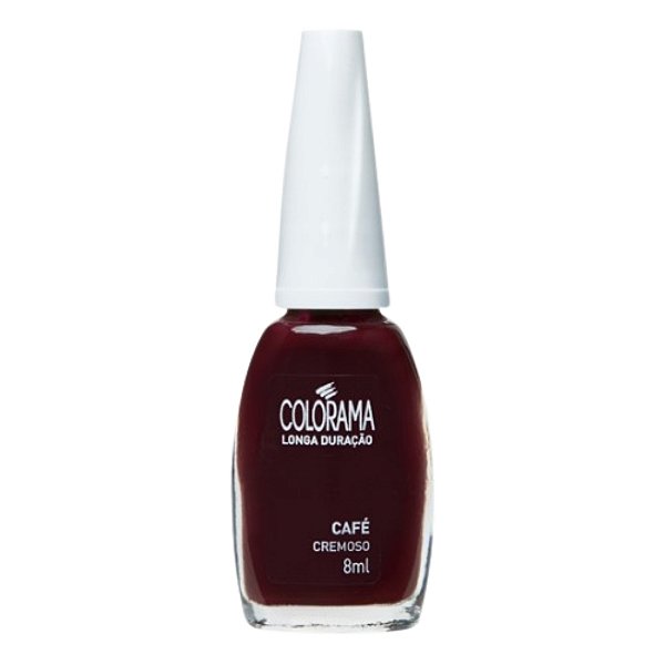 Esmalte Cremoso Café 8ml - Colorama