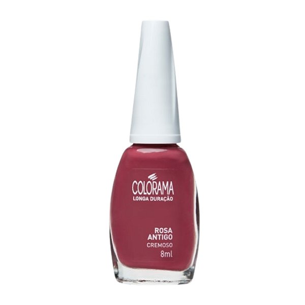 Esmalte Cremoso Rosa Antigo 8ml - Colorama