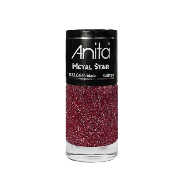 Esmalte Celebridade Glitter Coleção Metal Star 10ml - Anita