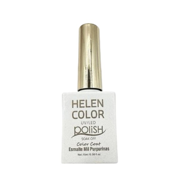 Esmalte em Gel Glitter Cor #02 Coleção Mil Purpurina 15ml - Helen Color
