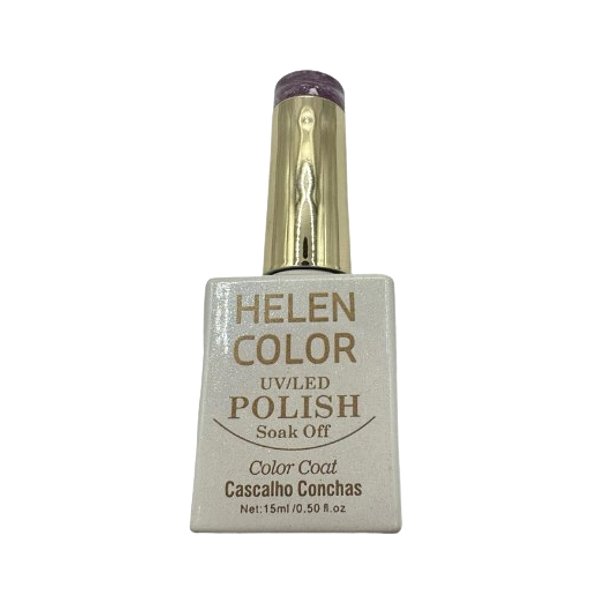Esmalte em Gel Cor #16 Coleção Cascalho Concha 15ml - Helen Color