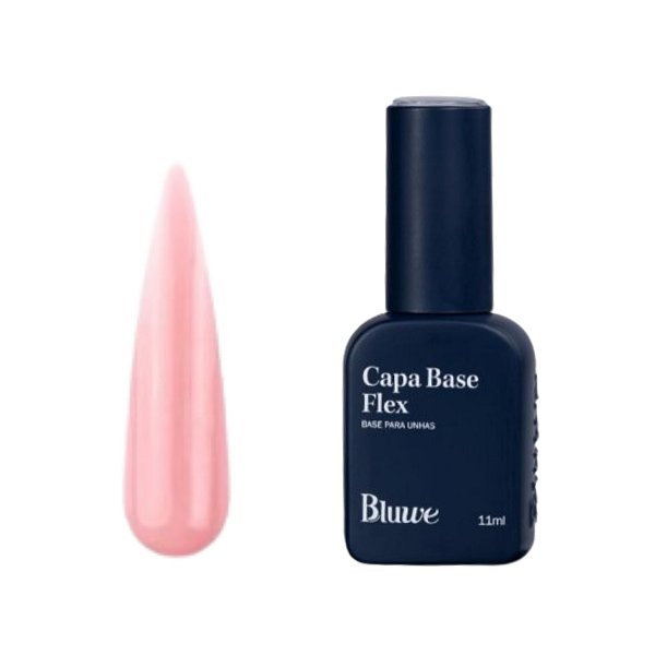 Esmalte em Gel Base Flex Natural Pink 11ml - Bluwe