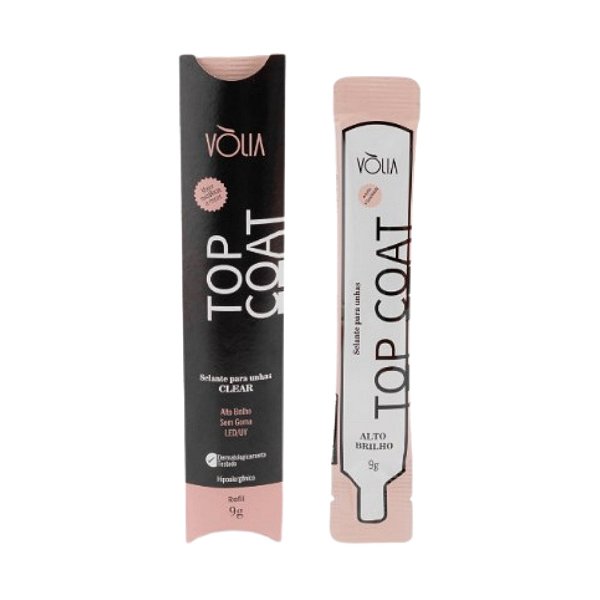 Selante para Unhas Sache Top Coat Clear 9g - Vólia