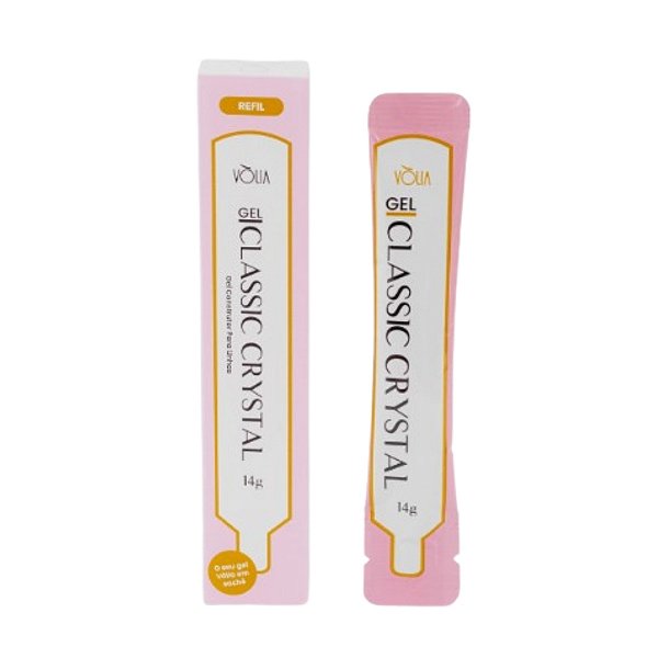 Gel Construtor para Unha Sache Classic Crystal 14g - Vólia