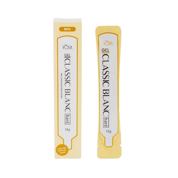 Gel Construtor para Unha Sache Classic Blanc 14g - Vólia
