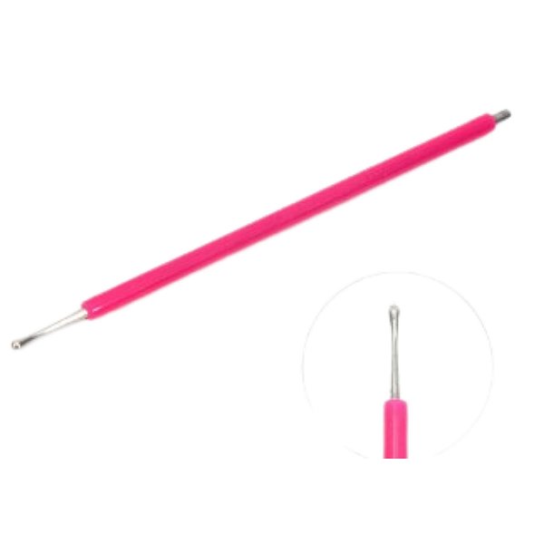 Boleador de Inox com Silicone Rosa - Isis