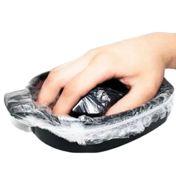 Protetor para Bacia Descartável Manicure com 50 unidades