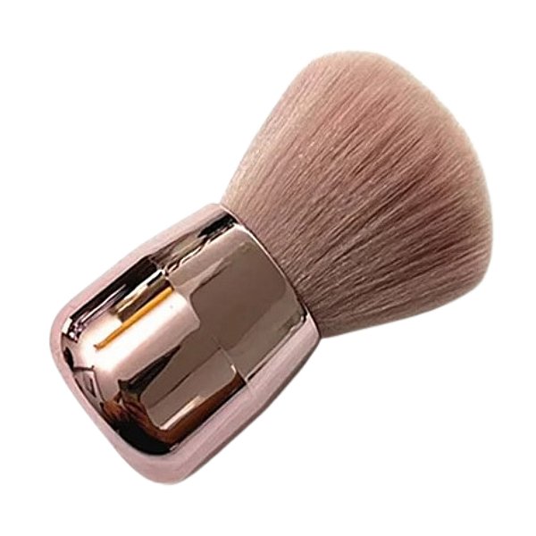 Pincel Espanador Pó para Unhas em Gel Pompom Luxo