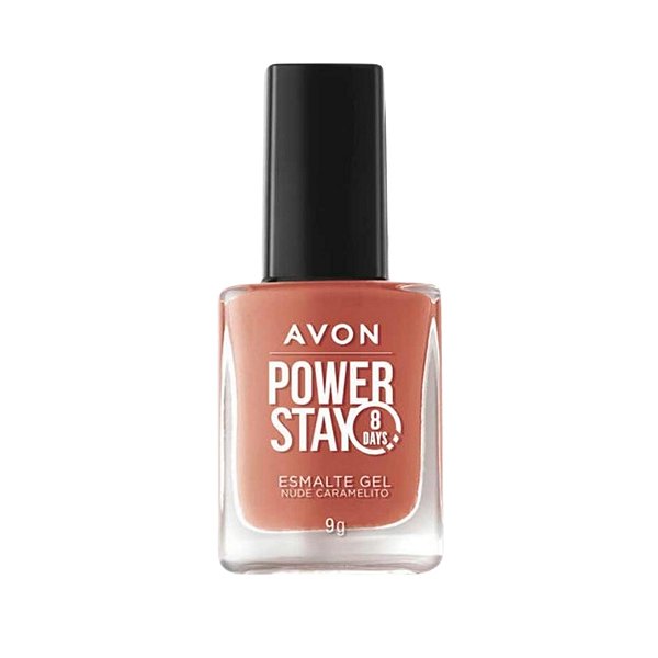 Esmalte Nude Caramelito Coleção Power Stay 9g - Avon