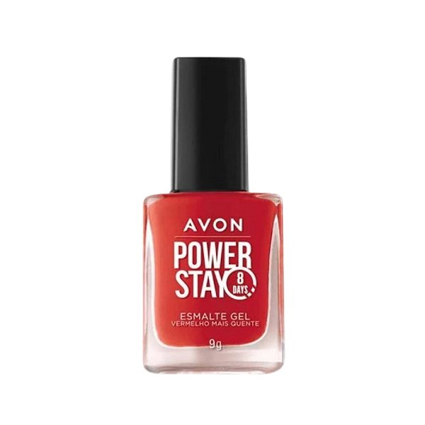 Esmalte Vermelho mais quente Coleção Power Stay 9g - Avon