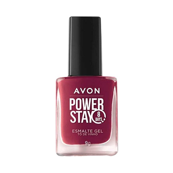 Esmalte Tô de Vinho Coleção Power Stay 9g - Avon