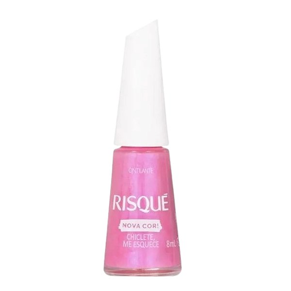 Esmalte Cintilante Chiclete, me Esquece 8ml - Risqué