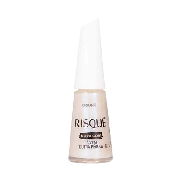 Esmalte Cintilante Lá Vem outra Pérola 8ml - Risqué