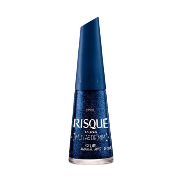 Esmalte Metálico Hoje Sim, Amanhã Talvez 8ml - Risqué