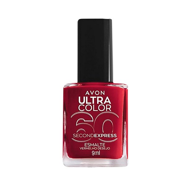 Esmalte Vermelho Desejo Coleção Ultra Color 9ml - Avon
