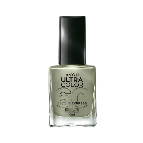 Esmalte Verde Relax Coleção Ultra Color 9ml - Avon