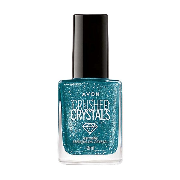 Esmalte Esmeralda Crystal Coleção Crushed Crystals 9ml - Avon