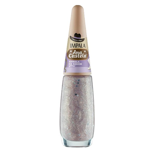 Esmalte Glitter Estrela do Rodeio Coleção Ana Castela - Impala