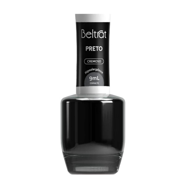 Esmalte Cremoso Preto 9ml - Beltrat