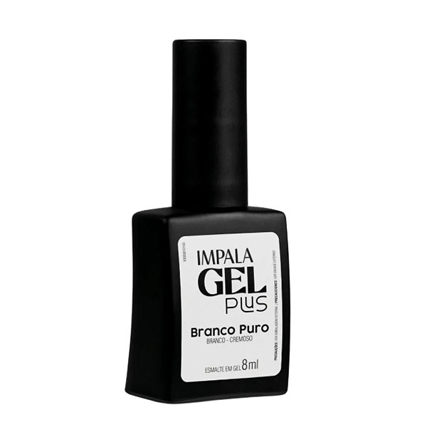 Esmalte em Gel Branco Puro 8ml - Impala