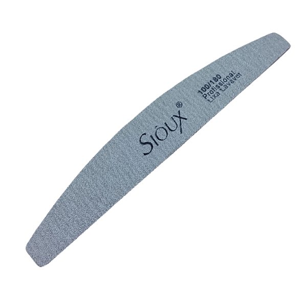 Lixa Boomerang com Régua 100/180 Alongamento de Unha em Gel - Siôux