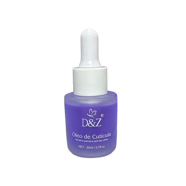 Óleo hidratante cutícula Lavanda 20ml - D&Z