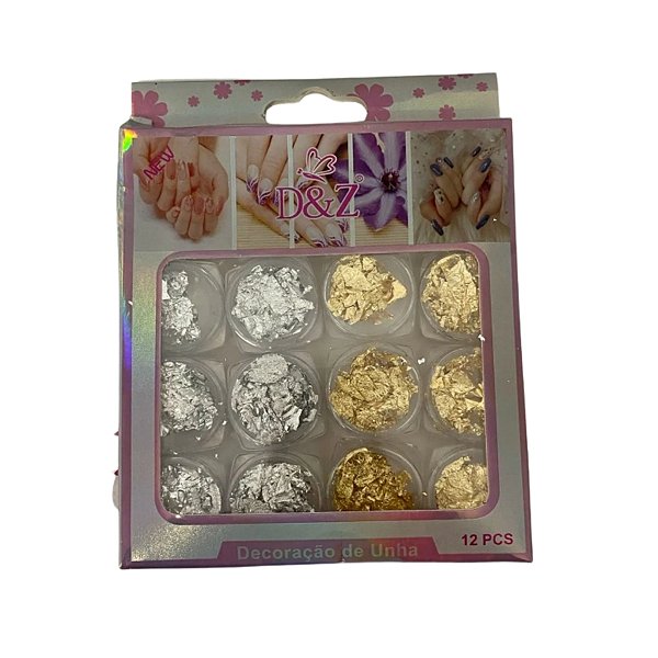 Kit Folhas de Ouros com 12und - D&Z