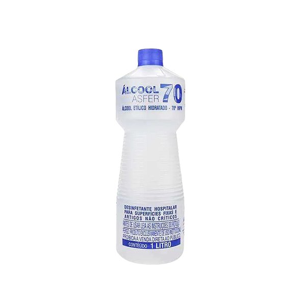 Álcool 70% 1Lt - Asfer
