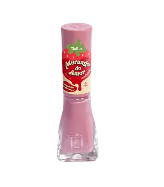 Esmalte Morango do Amor Brigadeiro de Morango 8 ml -Dailus