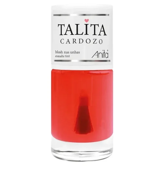 ESMALTE ANITA BLUSH NAS UNHAS COLECAO TALITA CARDOZO