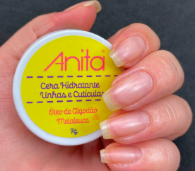 Cera Hidratante de Cutículas - Óleo de Algodão e Melaleuca