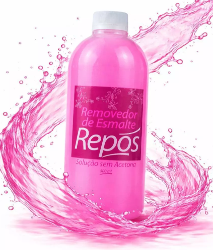 REMOVEDOR DE ESMALTE REPOS 500 ML S/ACETONA