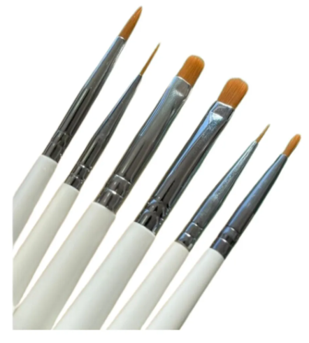 KIT PINCEL BRANCO COM 6 UN D&Z