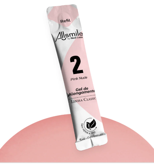 RA-15-02 - REFIL GEL DE ALONGAMENTO ALLSMILE BY REAL LOVE