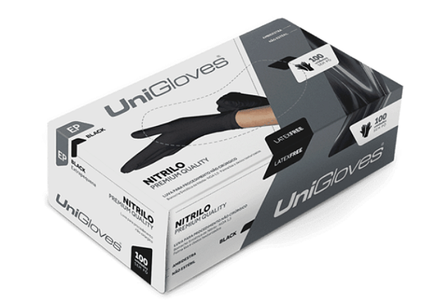 LUVA NITRILO BLACK PREMIUM QUALITY TAMANHO G