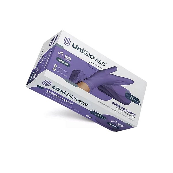 LUVA CLASSICO PURPLE PREMIUM QUALITY TAMANHO P