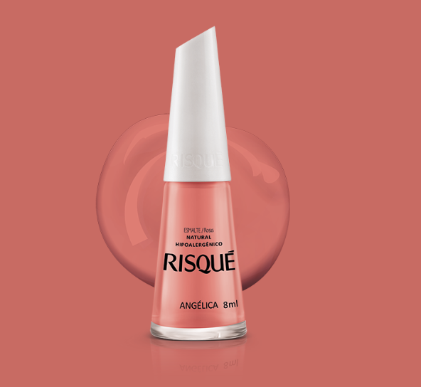 RISQUE ESMALTE NATURAL ANGELICA 8ML