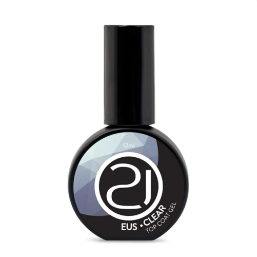 TOP COAT EUS CLEAR 12 ML NAILS 21