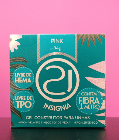 GEL CONSTRUTOR ECOLINE INSIGNIA PINK NAILS 21