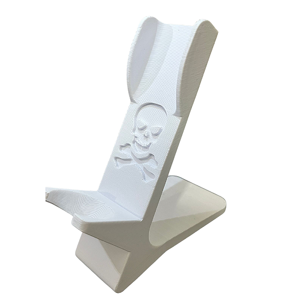 Suporte BRANCO De Rack para Máquinas De Pen Organizador - Caveira