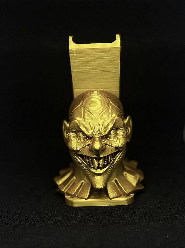 Suporte Para Maquinas De Tatuagem Tattoo PALHAÇO DOURADO