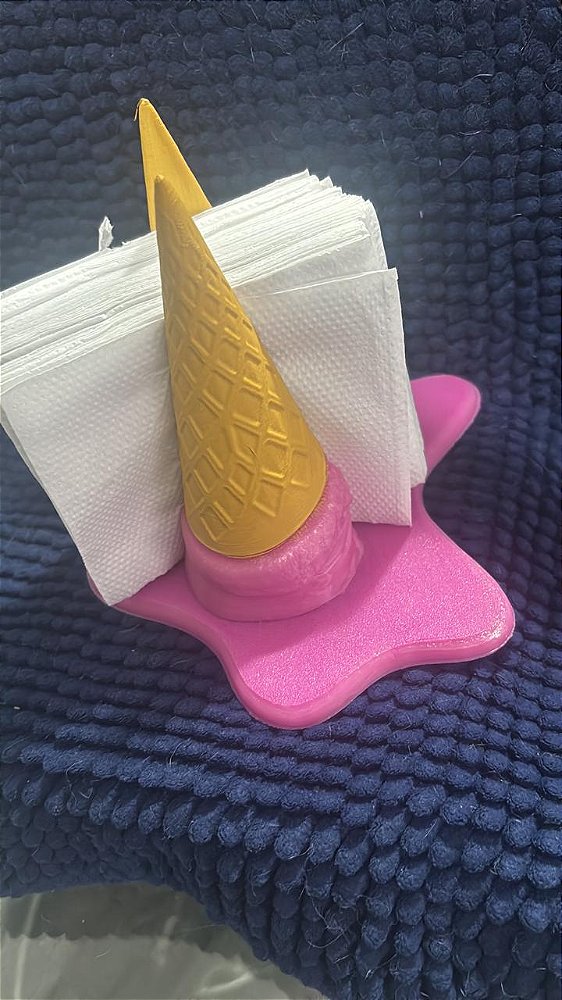 Porta Guardanapo Casquinha em 3D