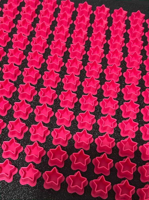Batoque de Estrela Descartável Tattoo 40Un Cup Ink Rosa