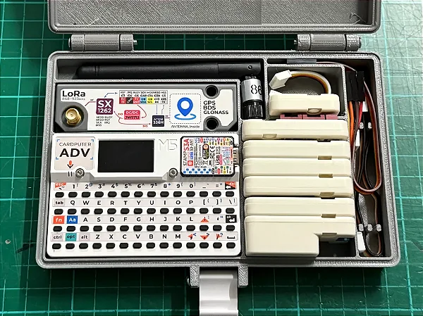 Case para Cardputer M5 e Cardputer M5 ADV – Compatível com Ambos os Modelos
