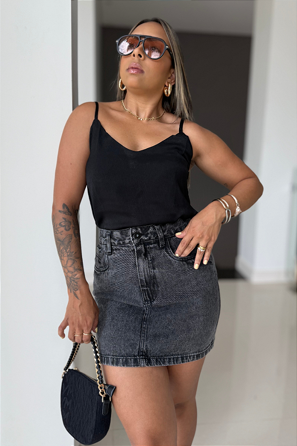 Saia Sarja Lavagem Mescla 747