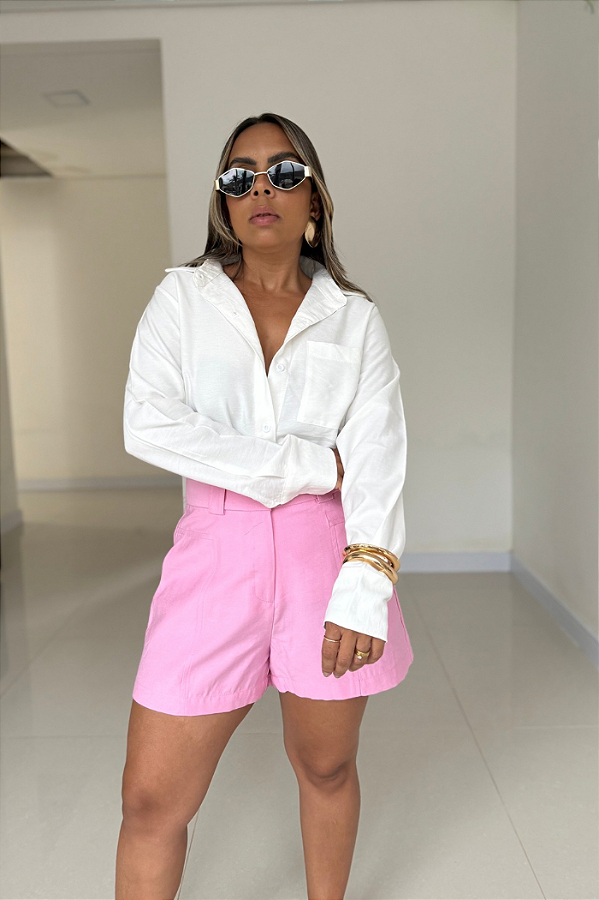 Short Alfaiataria Bolso Lateral 3151