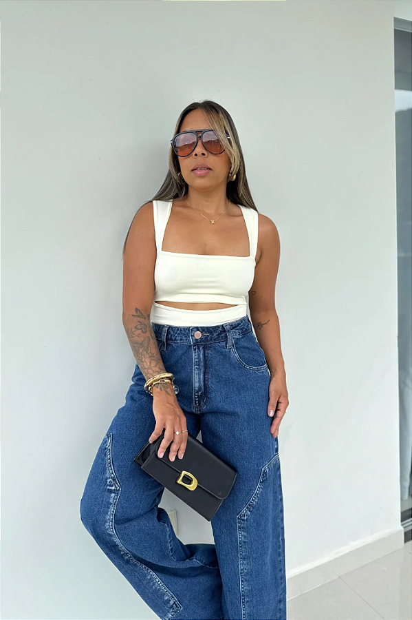 Cropped Suplex Recorte Frente 3137