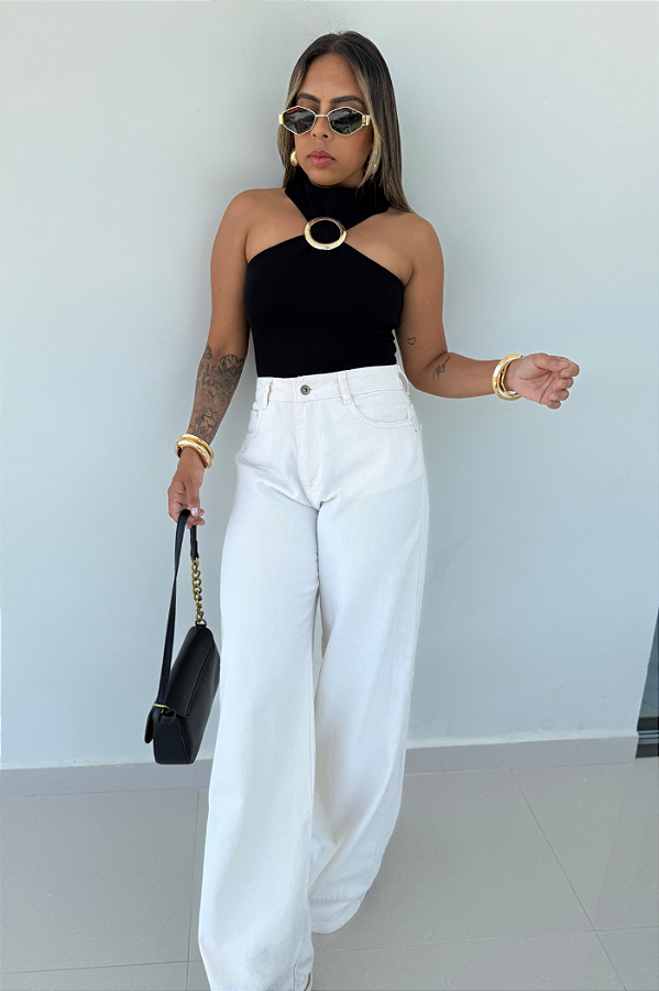 Regata Canelada Argola Frente 1690