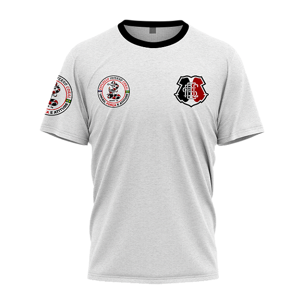 Camisa Escudo bola Explosão Inferno Coral