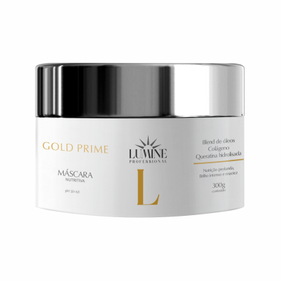 Máscara Lumine Gold Prime 300g